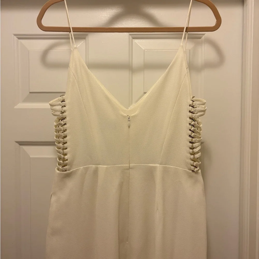 Zimmermann Cream Sleeveless Jumpsuit - Picture 2 of 4
